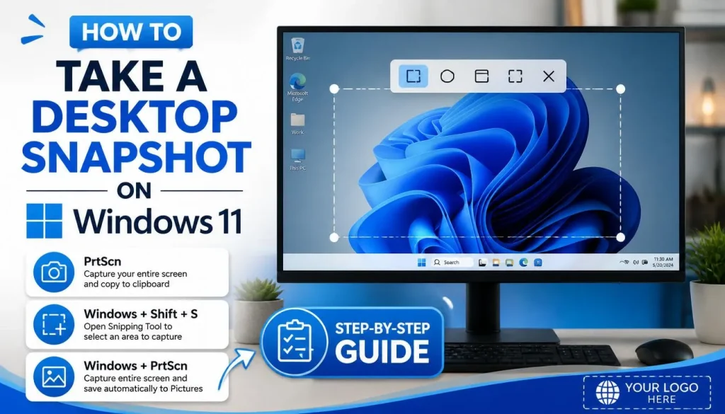 How to Take a Snapshot of Your Desktop on Windows 11