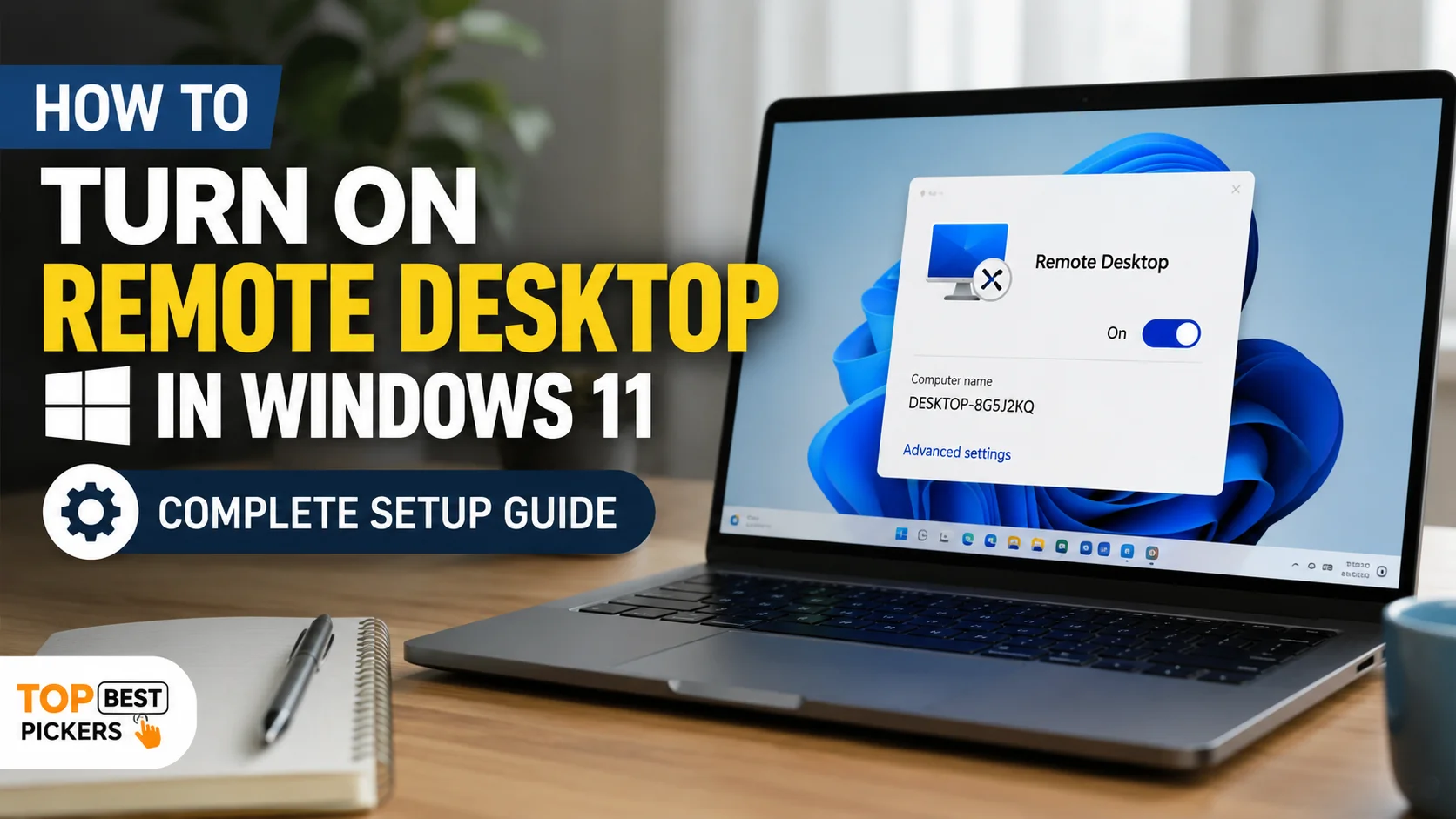 How to Turn On Remote Desktop in Windows 11